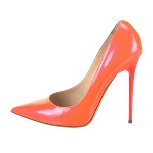 Jimmy Choo Orange Pumps